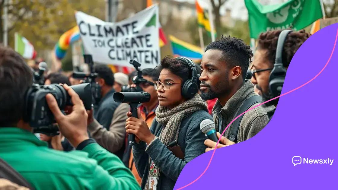 The role of media in shaping climate perceptions