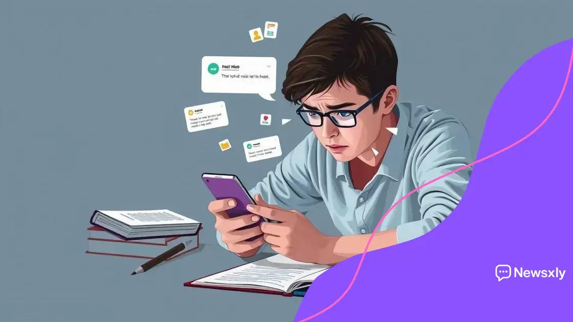 Challenges of social media for students