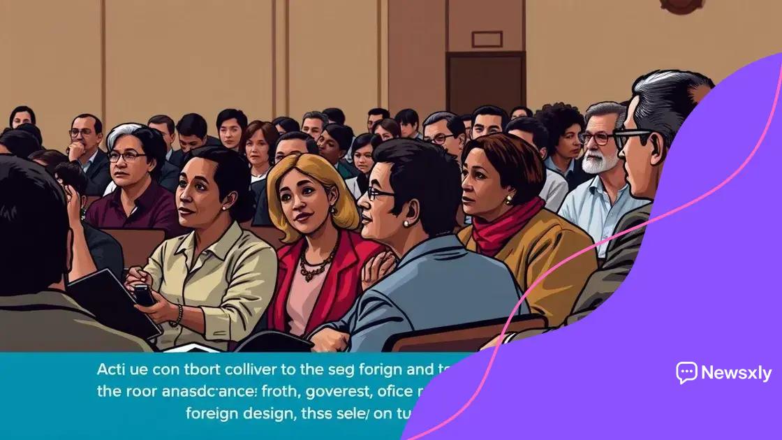 Engaging with policy-making